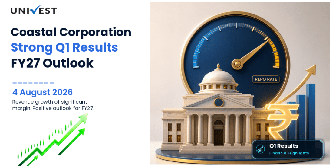 Coastal Corporation Q1 Results FY27: PAT at Rs 11 Cr for June 2026 Quarter