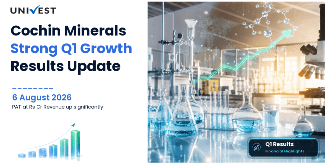 Cochin Minerals and Rutile Q1 Results FY27: PAT at Rs 12 Cr for June 2026 Quarter