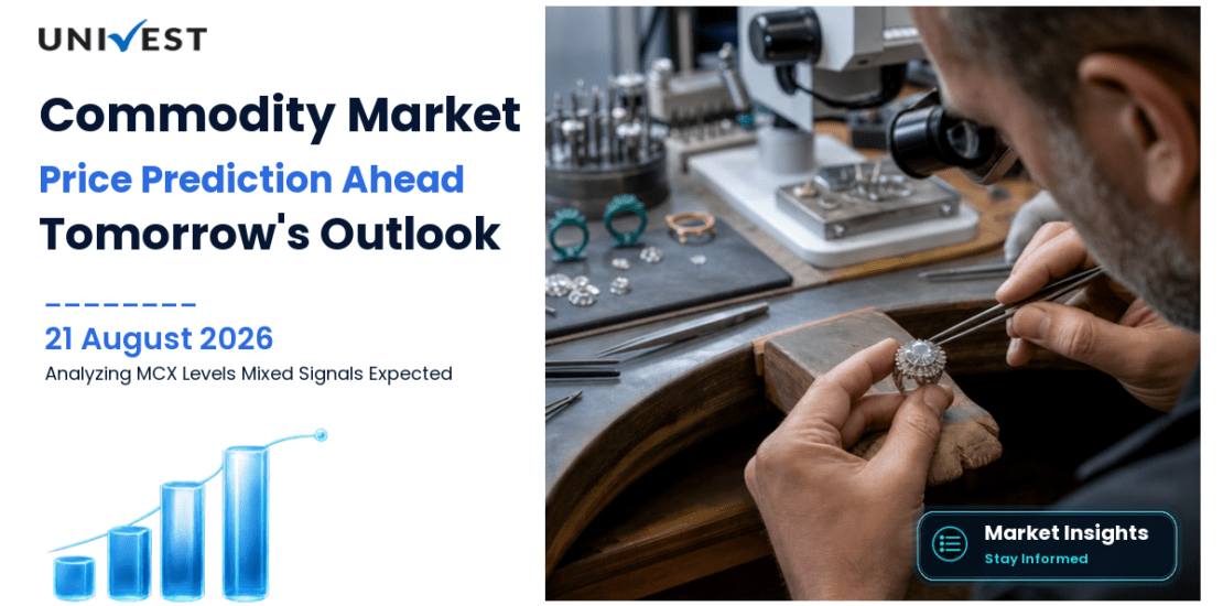 Commodity Market Price Prediction for Tomorrow: MCX Levels and Outlook for Monday 24 August 2026