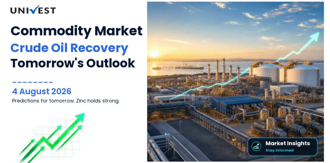Commodity Market Prediction for Tomorrow, Wednesday 5 August 2026: Crude Recovers to 84 Dollars on Tehran Denial as Zinc Holds 4-Year High Pre-RBI