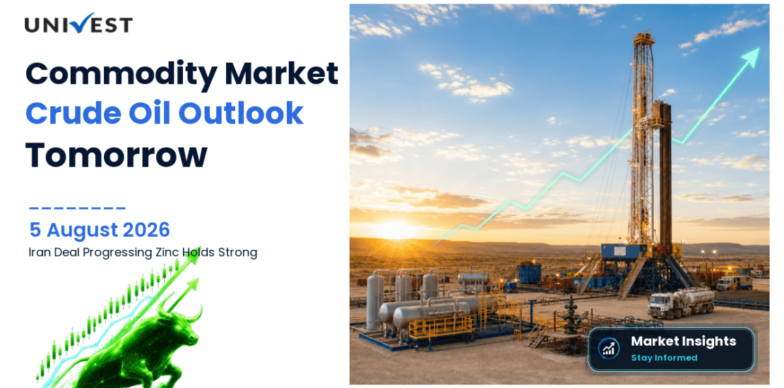 Commodity Market Prediction for Tomorrow, Thursday 6 August 2026: Crude at $78.44 as Iran Deal Inches Closer While Zinc Holds 4-Year High