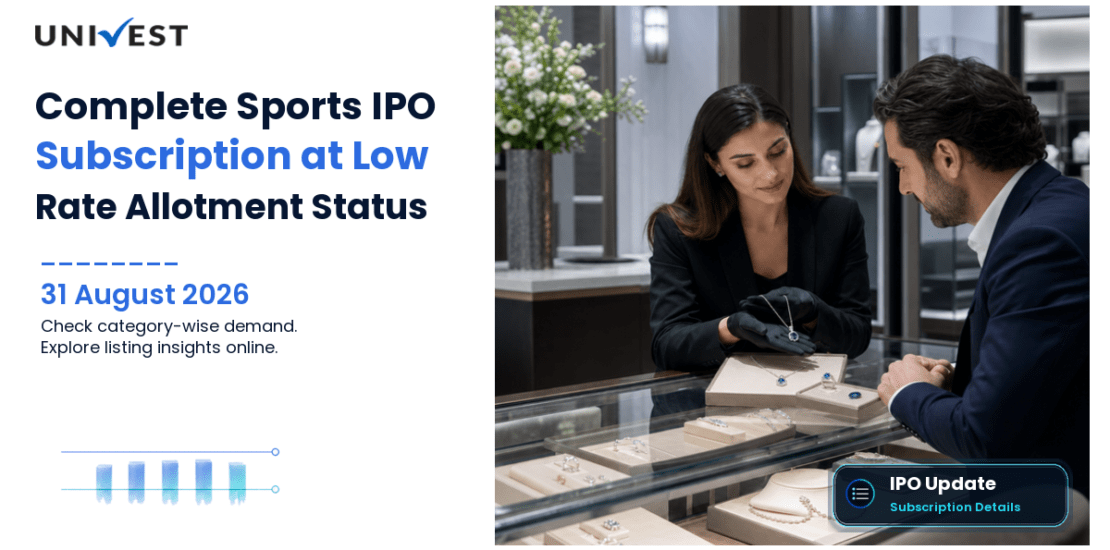 Complete Sports and Management India IPO Allotment Status: 0.12x Subscribed, Check Online