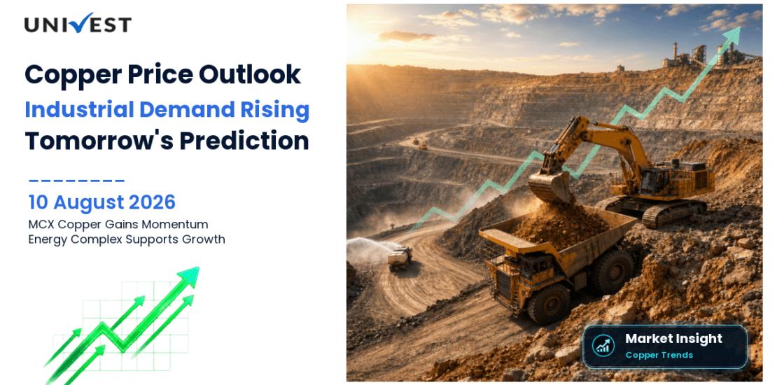 Copper Price Prediction for Tomorrow, 11 August 2026: MCX Copper Gains 0.75% as Industrial Demand Narrative Strengthens Alongside Energy Complex