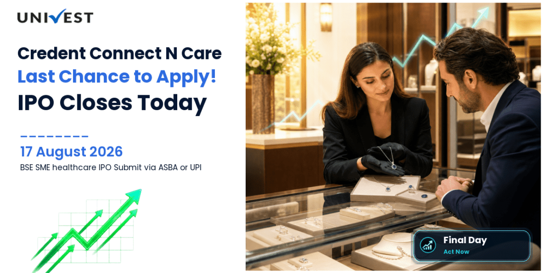 Credent Connect N Care Initial Public Offering Closes Today 17 August 2026: Last Chance to Apply for BSE SME Healthcare Connectivity Company IPO
