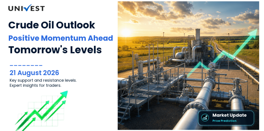 Crude Oil Price Prediction for Tomorrow: MCX Levels and Outlook for Monday 24 August 2026