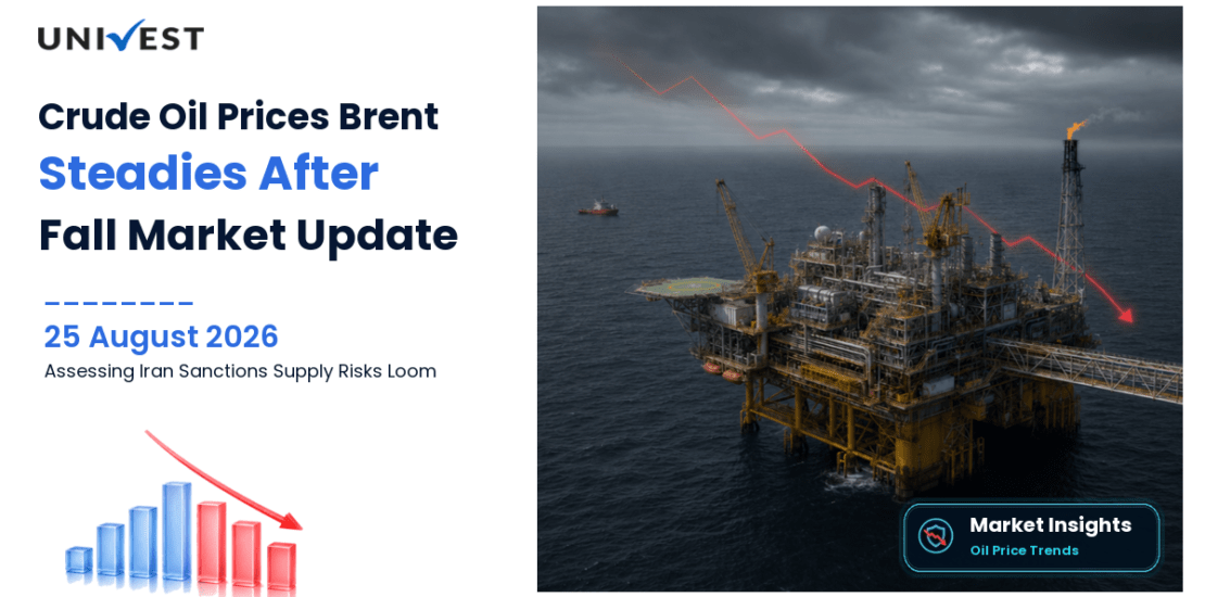 Crude Oil Price Today August 25, 2026: Brent Steadies at $92.16 Per Barrel After Monday's 2 Percent Fall as Iran Secondary Sanctions Are Assessed