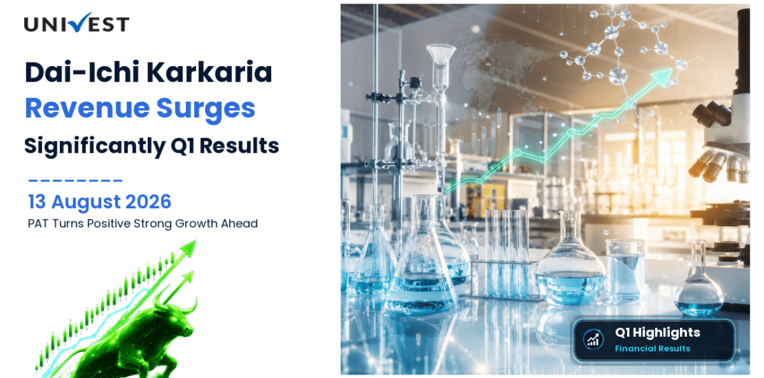 Dai-Ichi Karkaria Q1 FY27 Results: Revenue Up 47% to Rs 57 Crore, Turns Profitable With Rs 2 Crore PAT