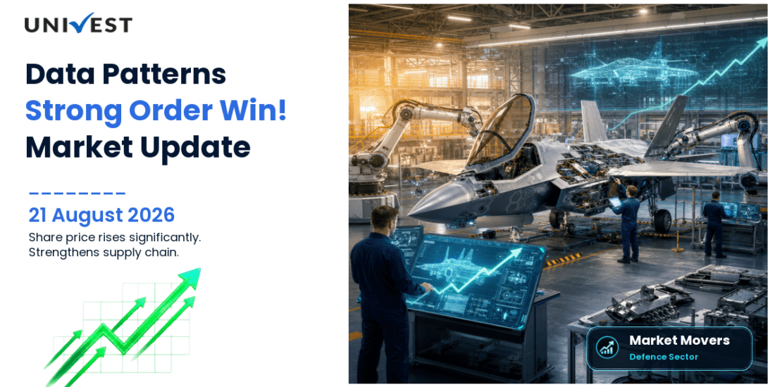 Data Patterns Share Price Rises 2.14% to Rs 4,798.95 After Winning Rs 585.76 Crore Radar Electronics Order from Bharat Electronics Limited