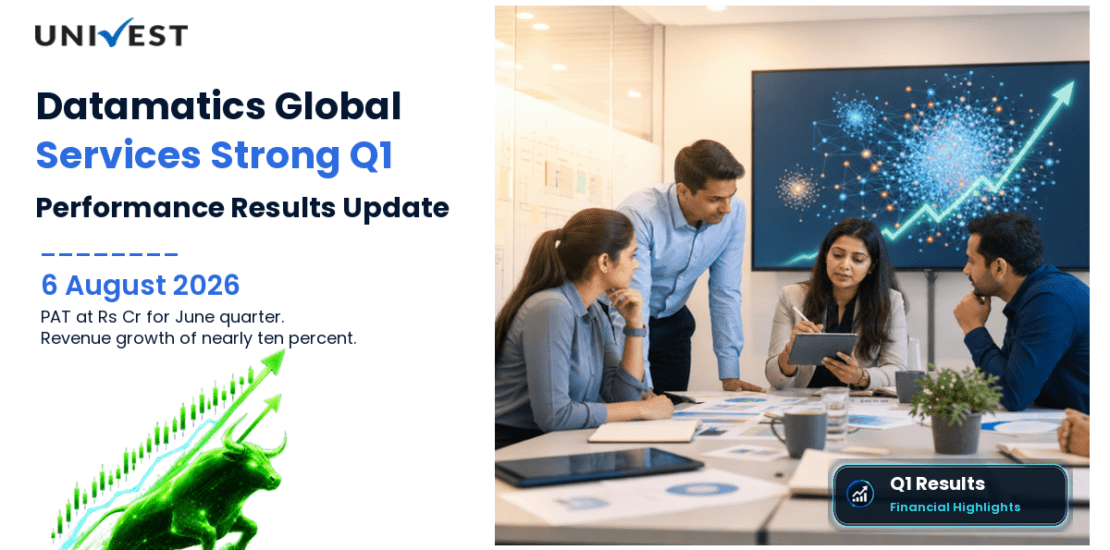 Datamatics Global Services Q1 Results FY27: PAT at Rs 72 Cr for June 2026 Quarter