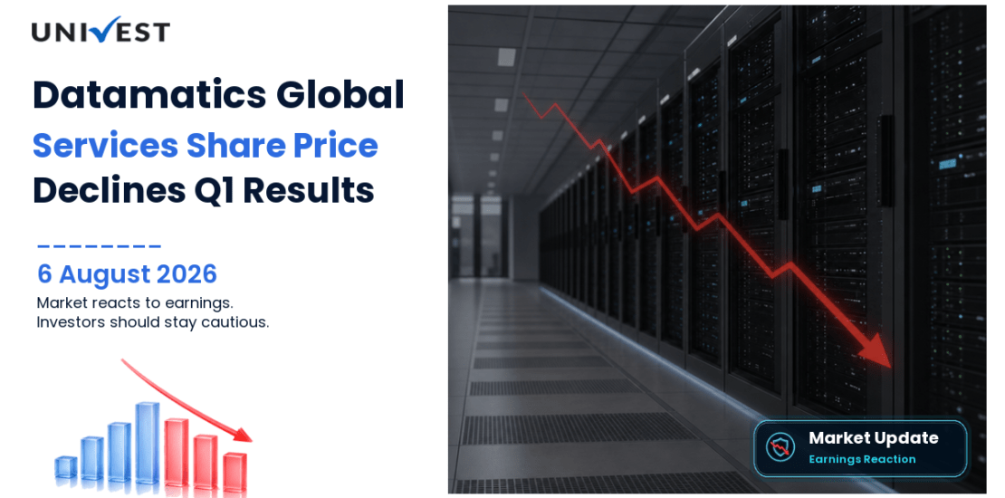 Datamatics Global Services Share Price Falls 2.14% After Q1 FY27 Results