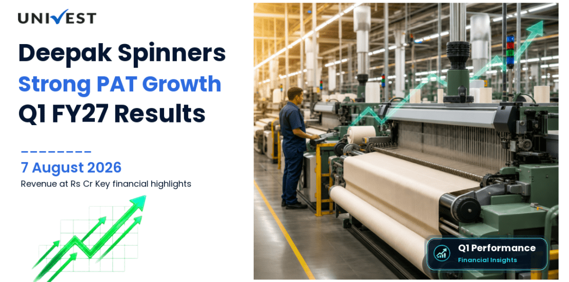 Deepak Spinners Q1 FY27 Results: Revenue Rs 136 Cr, PAT Rs 3.00 Cr and Key Highlights
