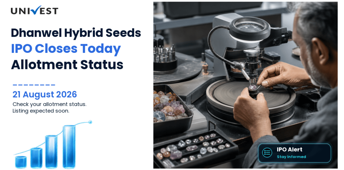 Dhanwel Hybrid Seeds Initial Public Offering Closes Today August 21, 2026: Allotment Date and How to Check Status on BSE, NSE, Registrar