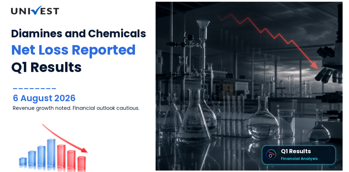 Diamines and Chemicals Q1 Results FY27: Net Loss of Rs 5 Lakh for June 2026 Quarter