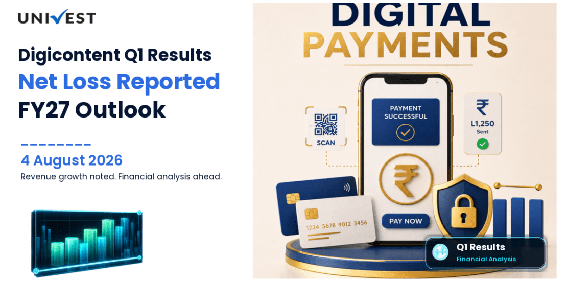 Digicontent Q1 Results FY27: Net Loss of Rs 1 Cr for June 2026 Quarter