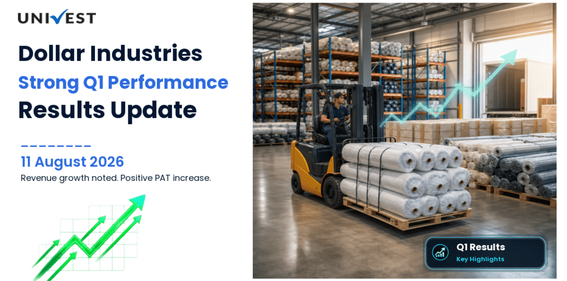 Dollar Industries Q1 FY27 Results: Revenue Rs 404 Cr, PAT Rs 25 Cr and Key Highlights