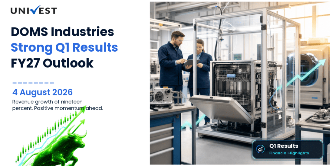 DOMS Industries Q1 Results FY27: PAT at Rs 45 Cr for June 2026 Quarter