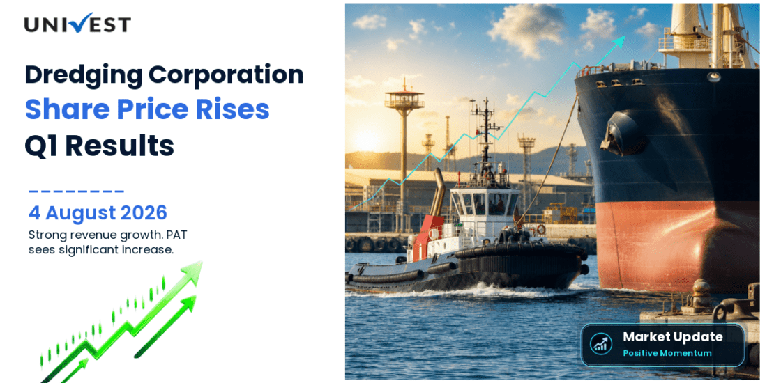 Dredging Corporation of India Share Price Gains 2.23% After Q1 FY27 Results on 4 August 2026