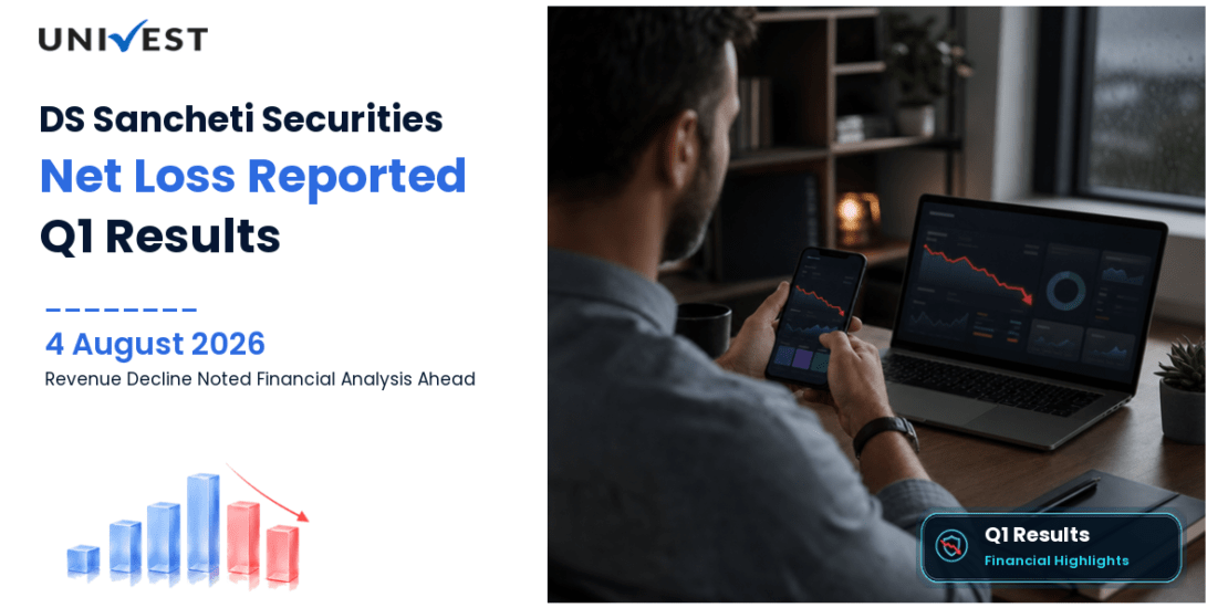 DS Sancheti Securities Q1 Results FY27: Net Loss of Rs 36 Lakh for June 2026 Quarter