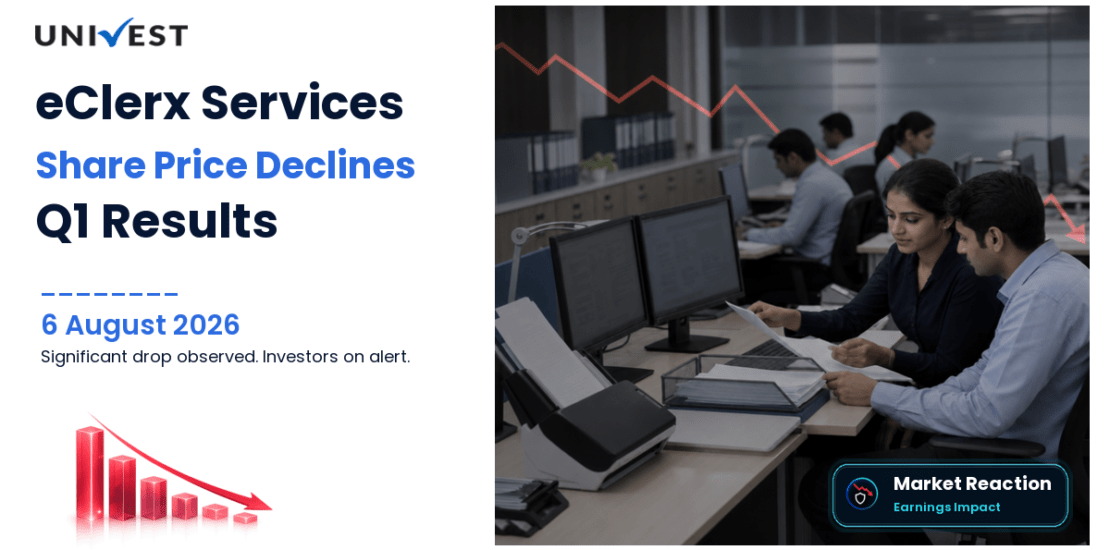 eClerx Services Share Price Falls 5.10% After Q1 FY27 Results