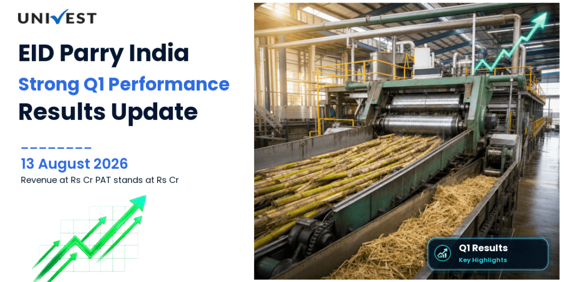 EID Parry India Q1 FY27 Results: Revenue Rs 9,017 Cr, PAT Rs 311 Cr and Key Highlights