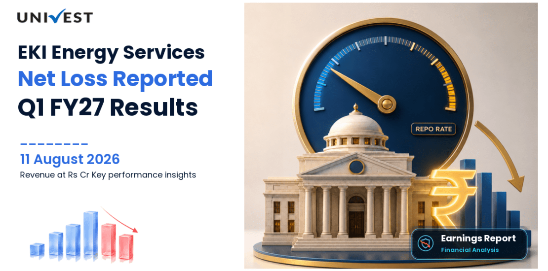 EKI Energy Services Q1 FY27 Results: Revenue Rs 10 Cr, Net Loss Rs 15 Cr and Key Highlights