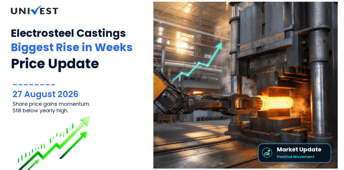 Electrosteel Castings Share Price Gains 2.69% to Rs 79.77, Its Biggest Rise in 10 Weeks