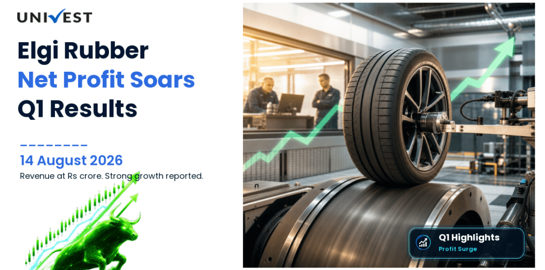 Elgi Rubber Q1 Results FY27: Net Profit Surges 2796.87%, Revenue Rs 70 crore