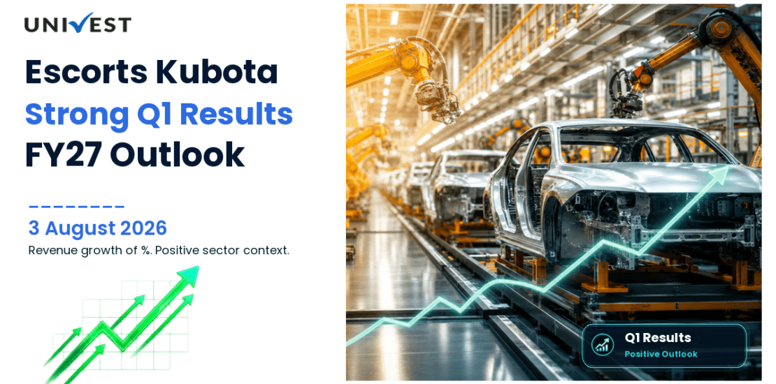 Escorts Kubota Q1 Results FY27: PBT at Rs 492 Cr for June 2026 Quarter