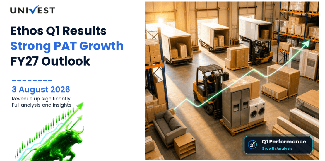 Ethos Q1 Results FY27: PAT at Rs 28 Cr for June 2026 Quarter