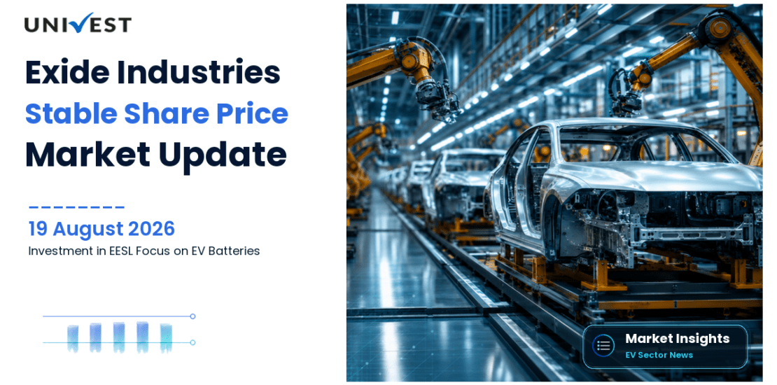 Exide Industries Share Price Stable as Rs 200 Cr Goes to EV Battery Subsidiary EESL