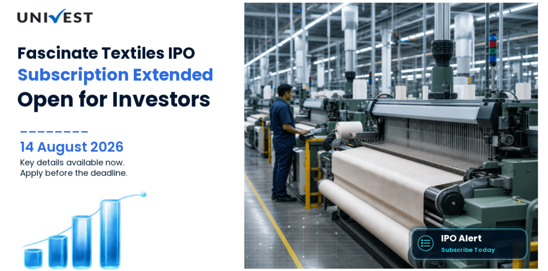 Fascinate Textiles Initial Public Offering Subscription Extended to 19 August 2026: BSE SME Textiles Company Still Open for Subscription on 14 August