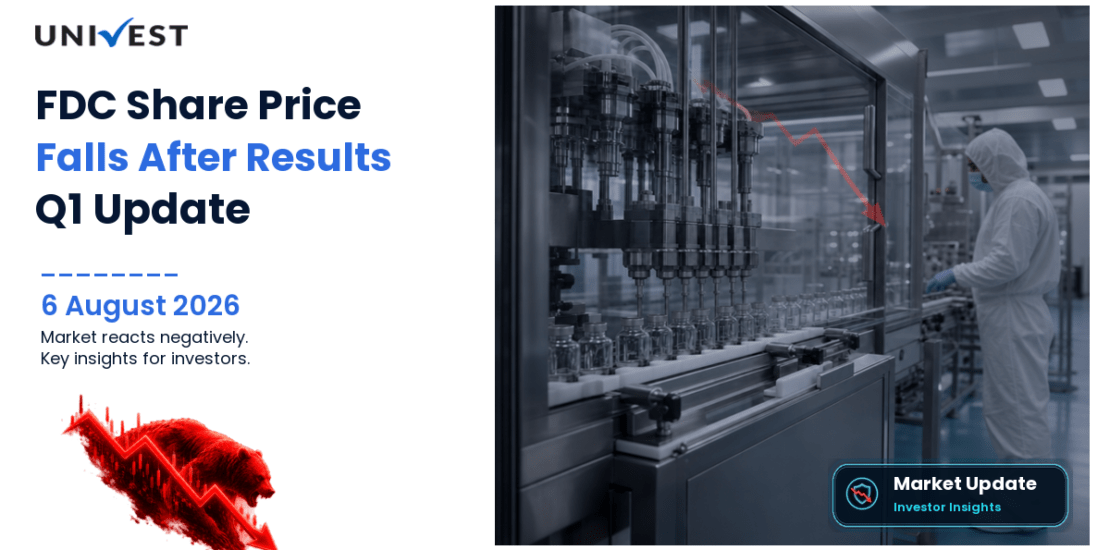FDC Share Price Falls 2.15% After Q1 FY27 Results