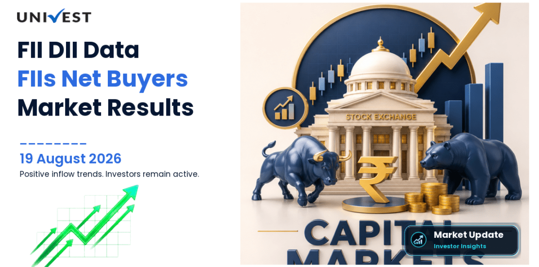 FII DII Data Today: FIIs Net Buyers Rs 1,652 Cr on August 18, DIIs Add Rs 2,579 Cr