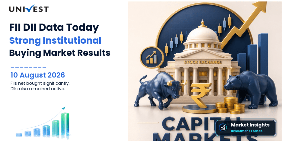 FII DII Data Today: FIIs Buy Rs 480 Cr, DIIs Rs 236 Cr on 7 Aug