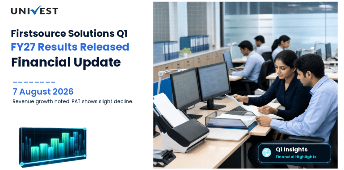 Firstsource Solutions Q1 FY27 Results: Revenue Rs 2,724 Cr, PAT Rs 165 Cr and Key Highlights
