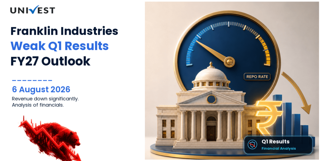 Franklin Industries Q1 Results FY27: PAT at Rs 3 Lakh for June 2026 Quarter