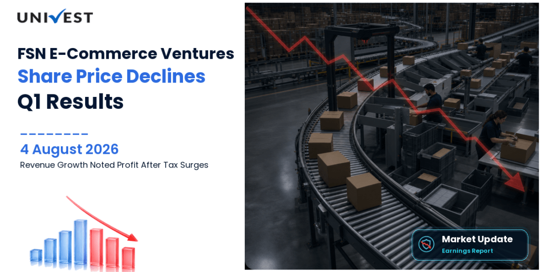 FSN E-Commerce Ventures (Nykaa) Share Price Falls 0.70% After Q1 FY27 Results on 4 August 2026
