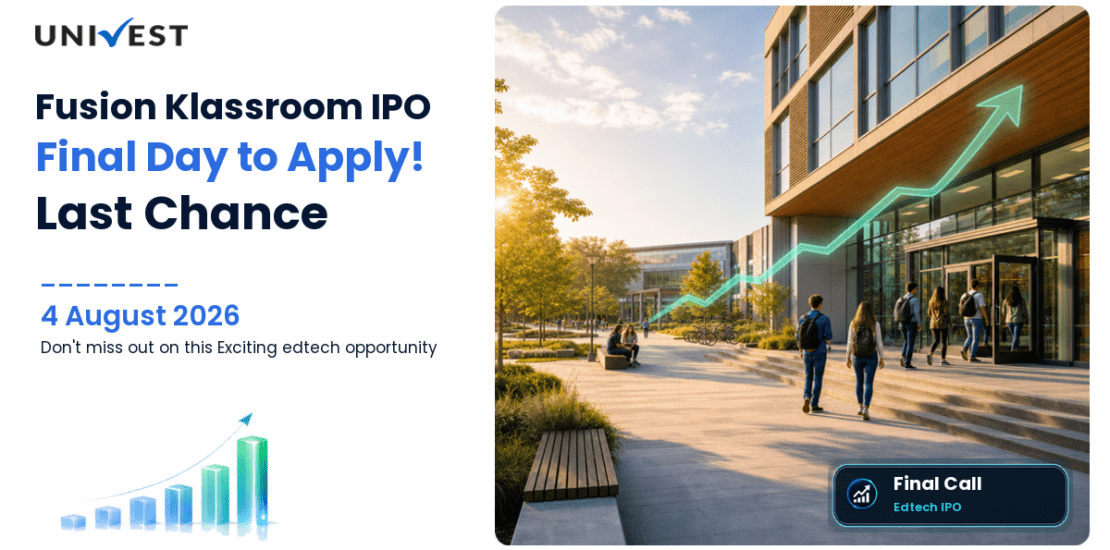 Fusion Klassroom Edutech IPO Final Day: Last Chance to Apply as Edtech Issue Closes August 4