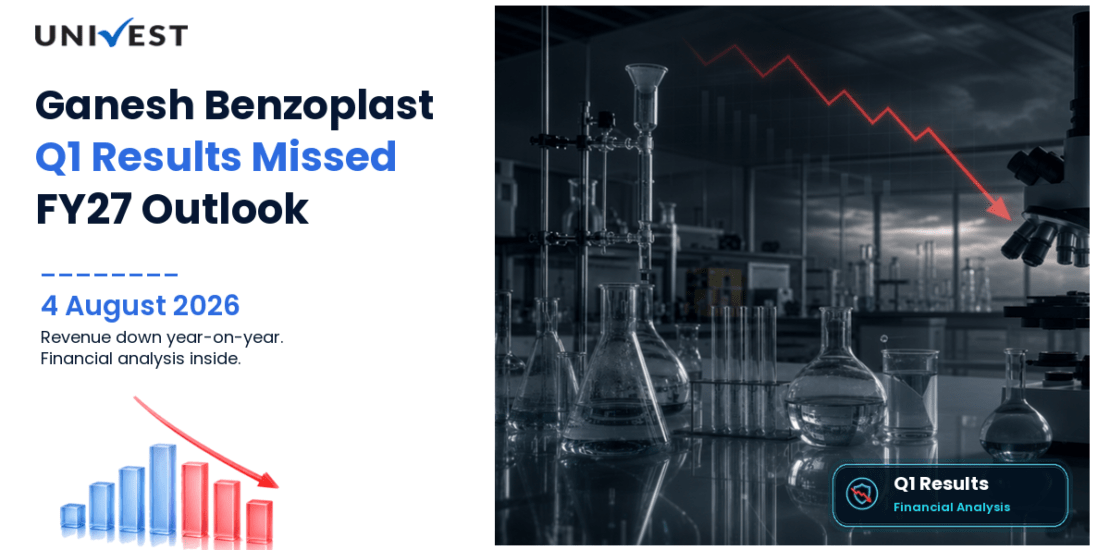 Ganesh Benzoplast Q1 Results FY27: PAT at Rs 12 Cr for June 2026 Quarter