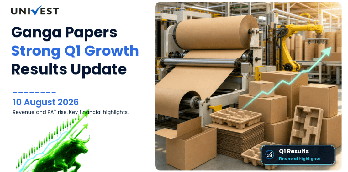 Ganga Papers Q1 FY27 Results: Revenue Rs 86 Cr, PAT Rs 0.50 Cr and Key Highlights