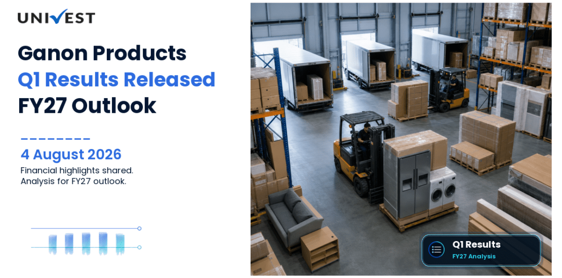 Ganon Products Q1 Results FY27: PAT at Rs 4 Lakh for June 2026 Quarter