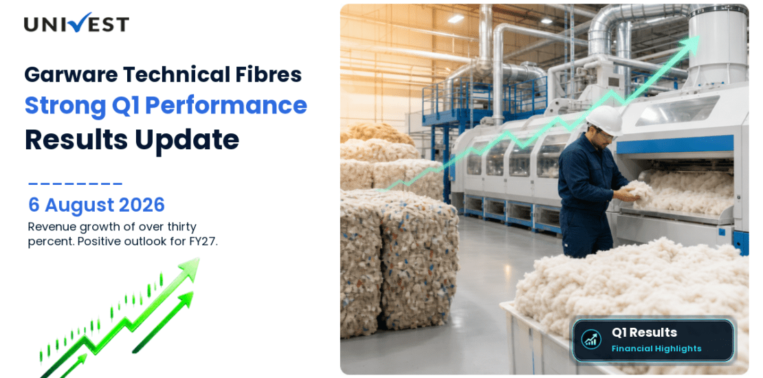 Garware Technical Fibres Q1 Results FY27: PAT at Rs 64 Cr for June 2026 Quarter