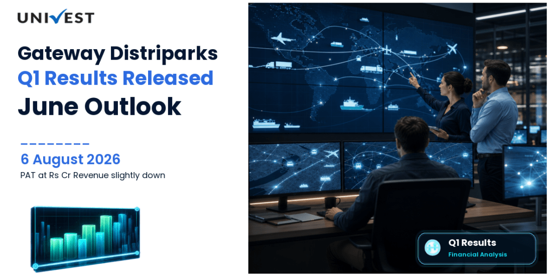 Gateway Distriparks Q1 Results FY27: PAT at Rs 51 Cr for June 2026 Quarter