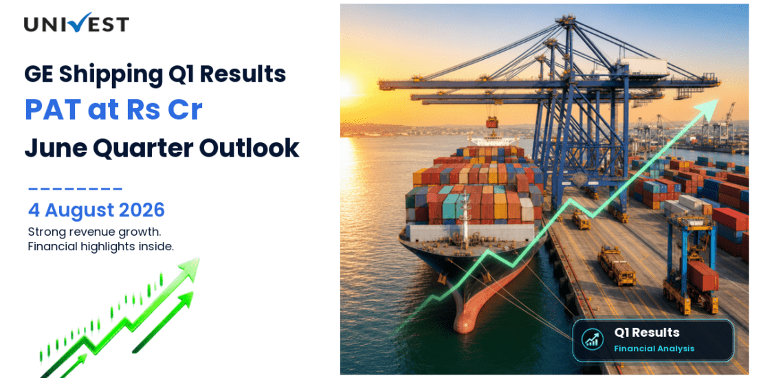 GE Shipping Q1 Results FY27: PAT at Rs 1,308 Cr for June 2026 Quarter