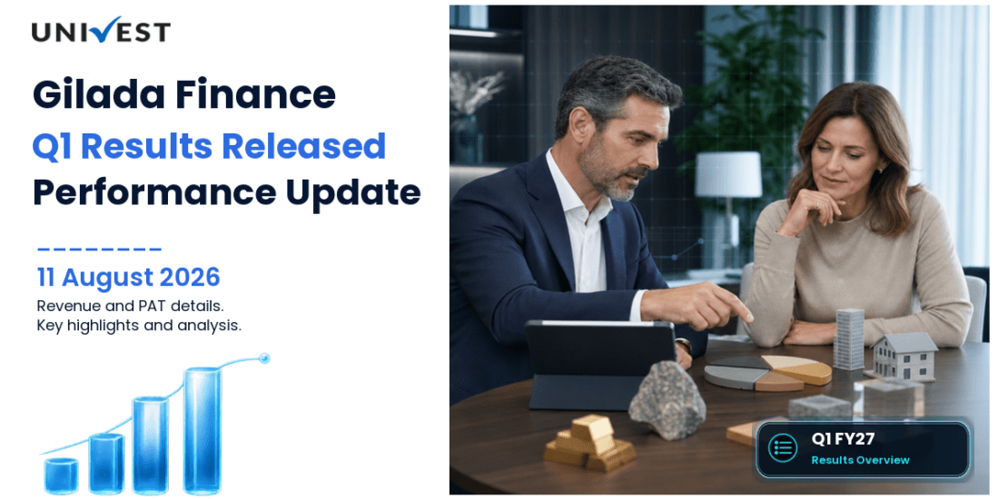 Gilada Finance Q1 FY27 Results: Revenue Rs 1 Cr, PAT Rs 0.45 Cr and Key Highlights