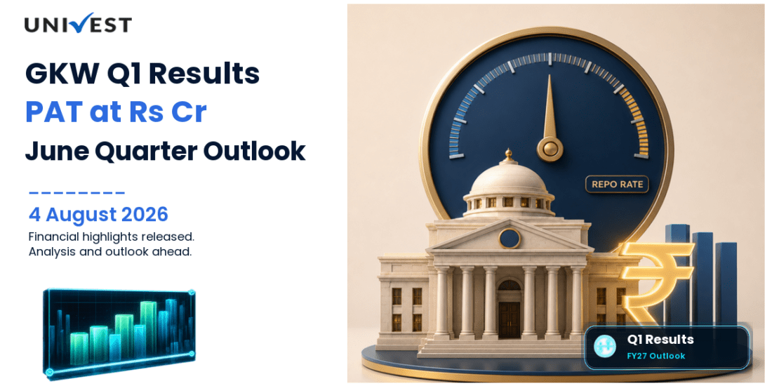 GKW Q1 Results FY27: PAT at Rs 10 Cr for June 2026 Quarter