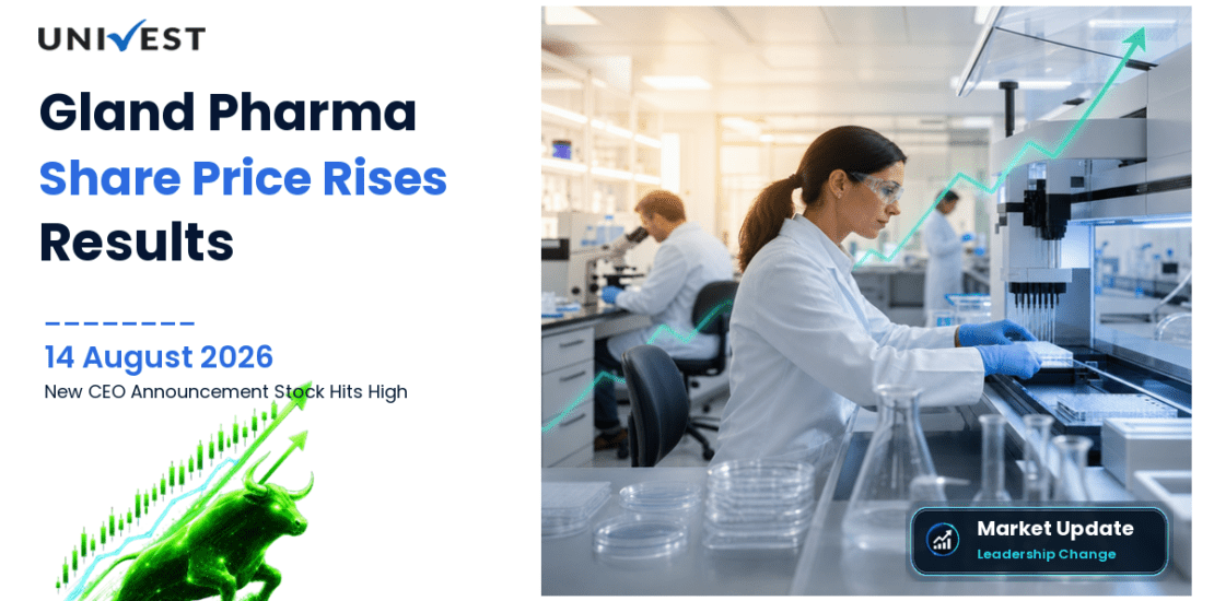 Gland Pharma Share Price Rises 0.47 Percent to Rs 2,980.85 After Board Appoints Deepak Sapra as New CEO From November 16, 2026 on 14 August