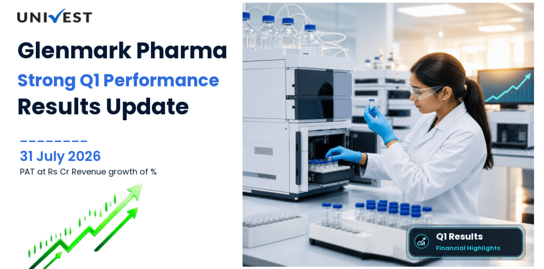 Glenmark Pharma Q1 Results FY27: PAT at Rs 482 Cr for June 2026 Quarter
