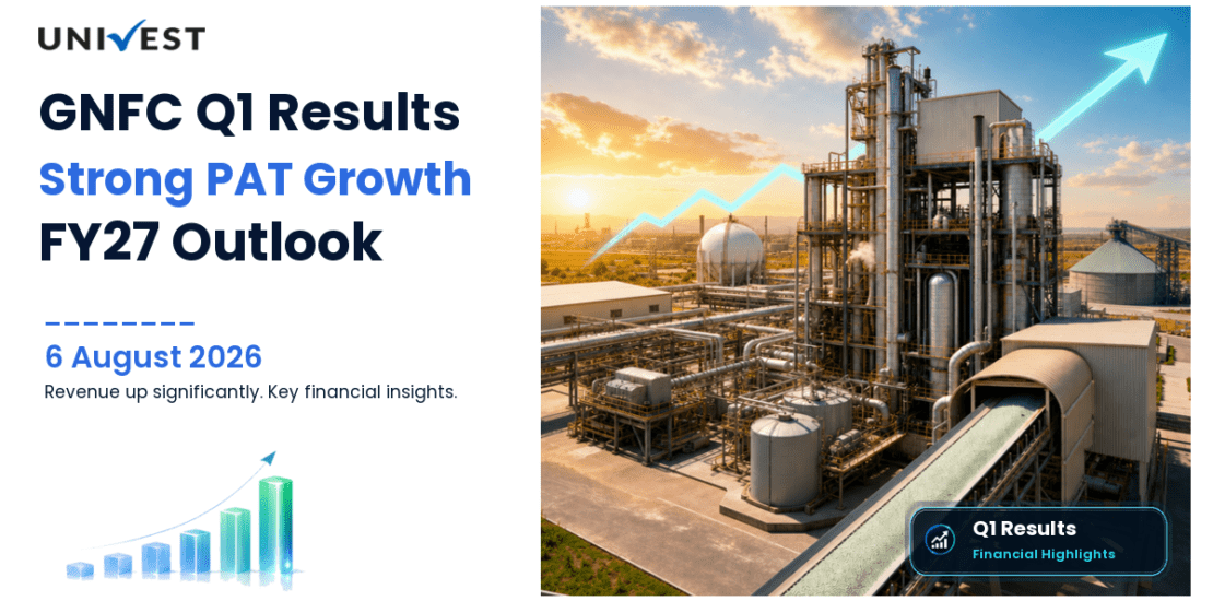 GNFC Q1 Results FY27: PAT at Rs 310 Cr for June 2026 Quarter