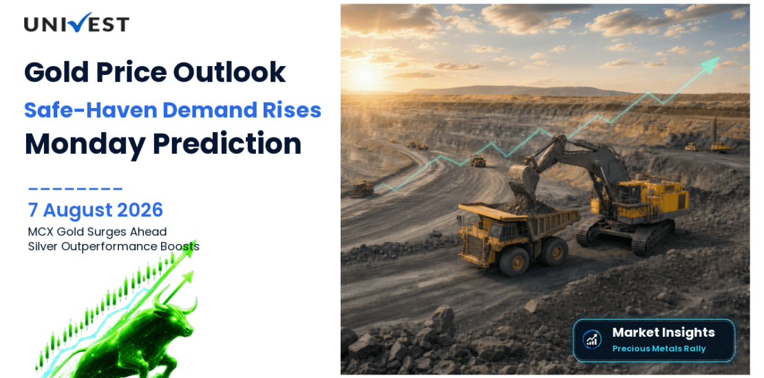 Gold Price Prediction for Monday, 10 August 2026: MCX Gold Surges 1.40 Percent to Rs 1,49,703 as Safe-Haven Demand and Silver Outperformance Lead Precious Metals Rally